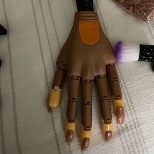 Acrylic Nail Trainning Practice Hand